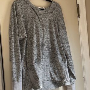 Athleta size XL hooded, pull over top